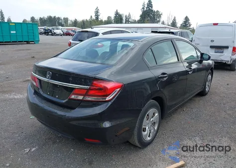 2015 Honda Civic Lx из США, поврежденный, VIN 2HGFB2F50FH518490